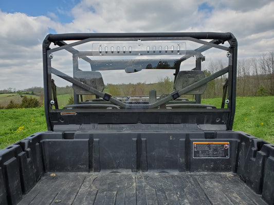 Can-Am Defender - 1 Pc Lexan Back Panel w/Ven (CAMDEF-LBK-CLR) - 3 Star UTV