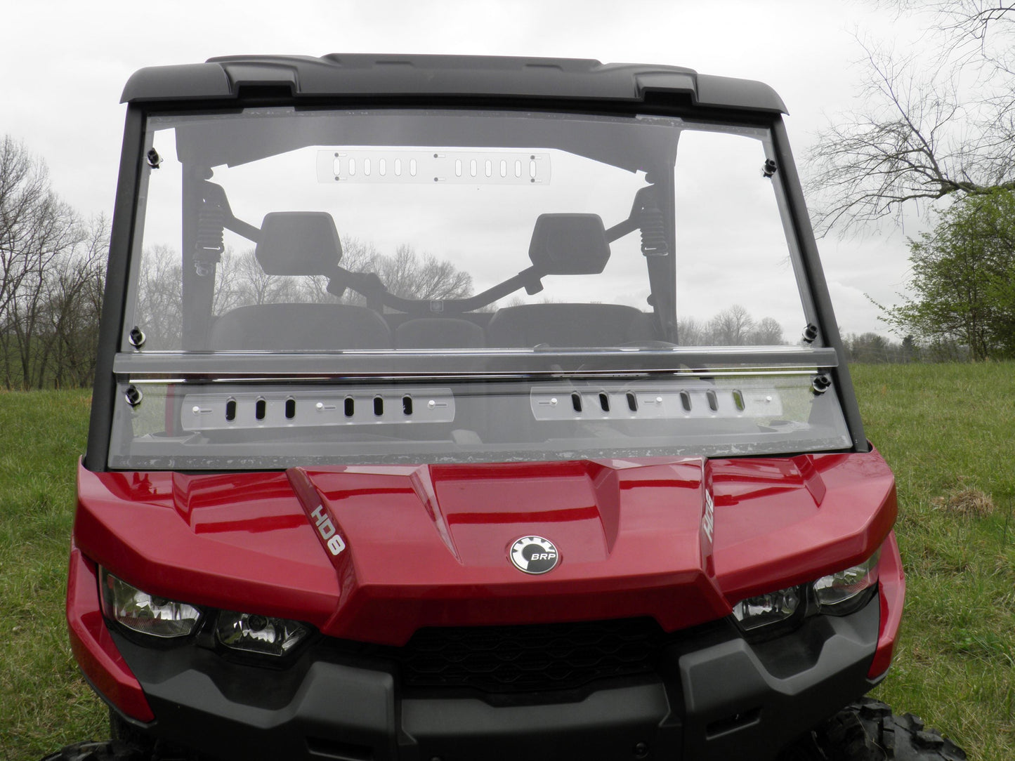 Can-Am Defender - 2 Pc Scratch-Resistant Wind (CAMDEF-LX2-MR1) - 3 Star UTV