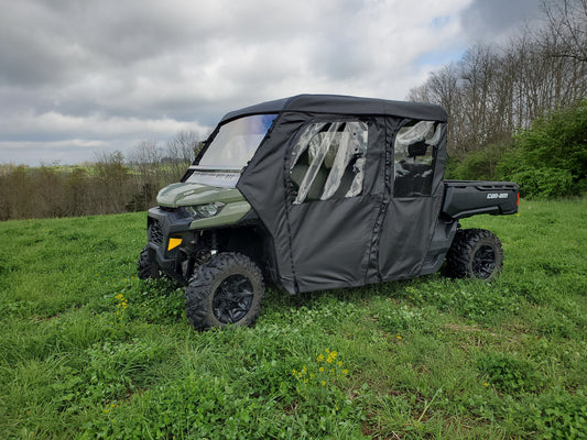 3 Star UTV Can-Am Defender Max 4 - Full Cab Enclosure For Hard... - 3 Star UTV
