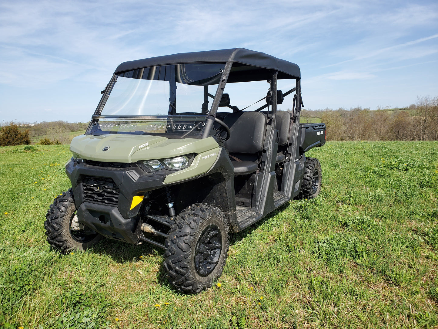 3 Star UTV Can-Am Defender Max 4 - Soft Top (CAMDX4-TCA-BLK) - 3 Star UTV