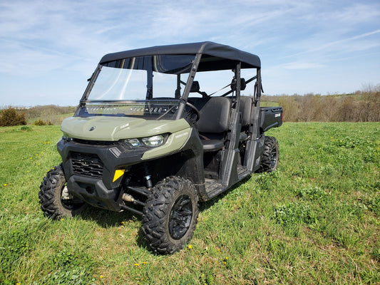 3 Star UTV Can-Am Defender Max 4 - Soft Top (CAMDX4-TCA-BLK) - 3 Star UTV
