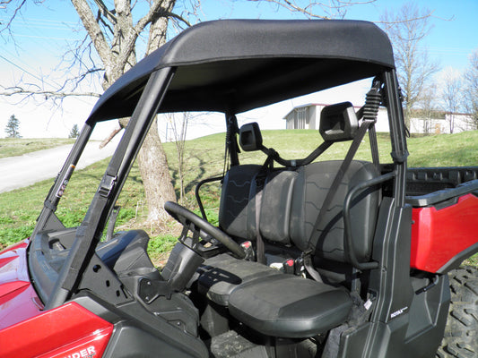 3 Star UTV Can-Am Defender - Soft Top Enclosure (CAMDEF-TCA-BLK) - 3 Star UTV