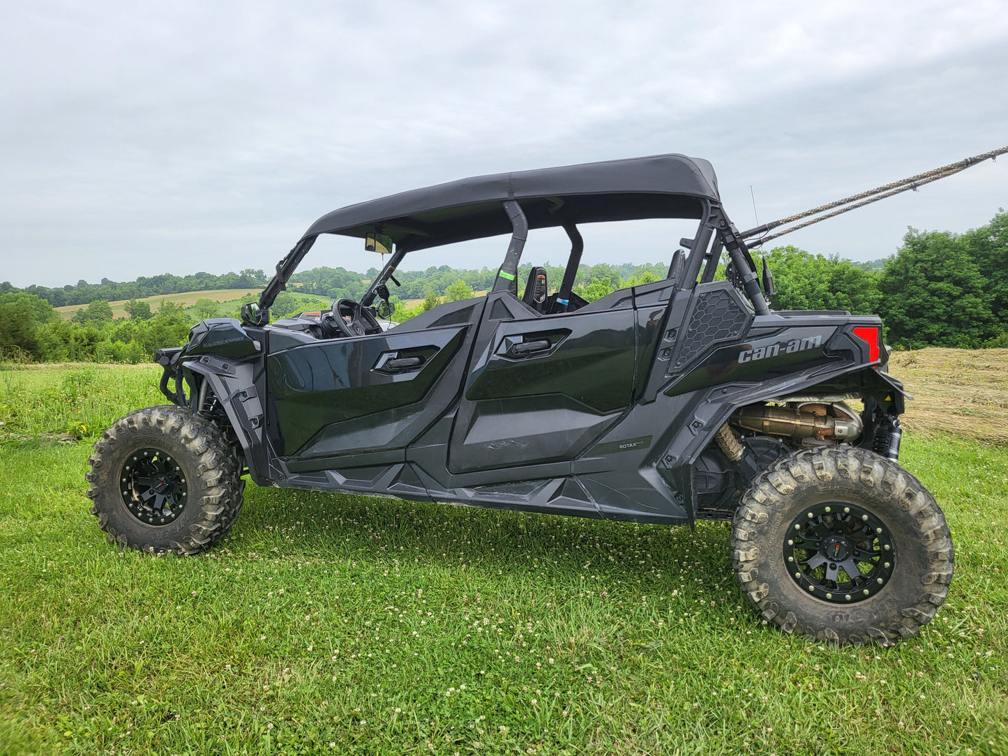 3 Star UTV Can-Am Maverick Sport Max - Soft Top (CAMMS4-TCA-BLK) - 3 Star UTV