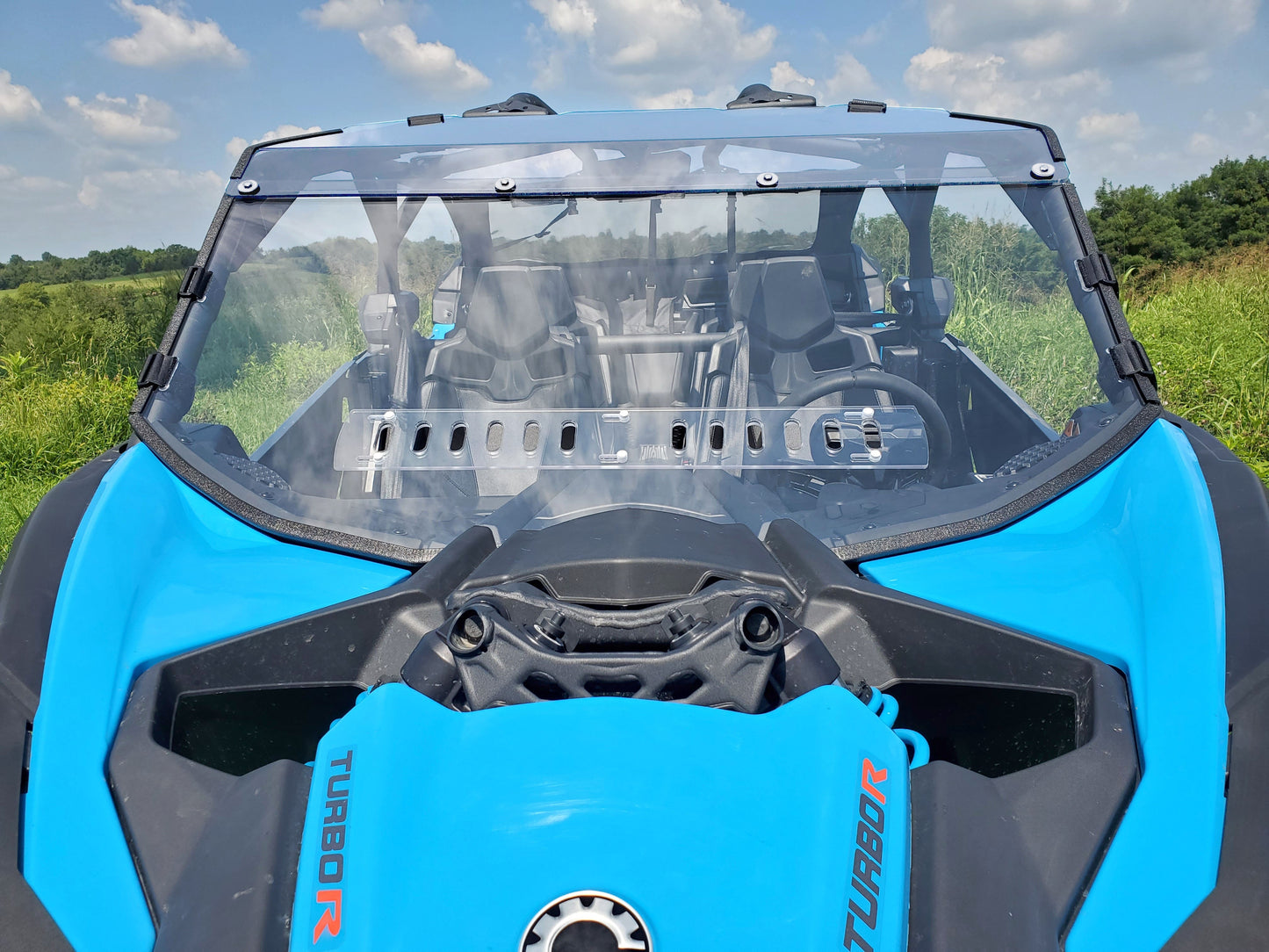 3 Star UTV Can-Am Maverick X3 - 2 Pc Windshield with Clear Vis... - 3 Star UTV