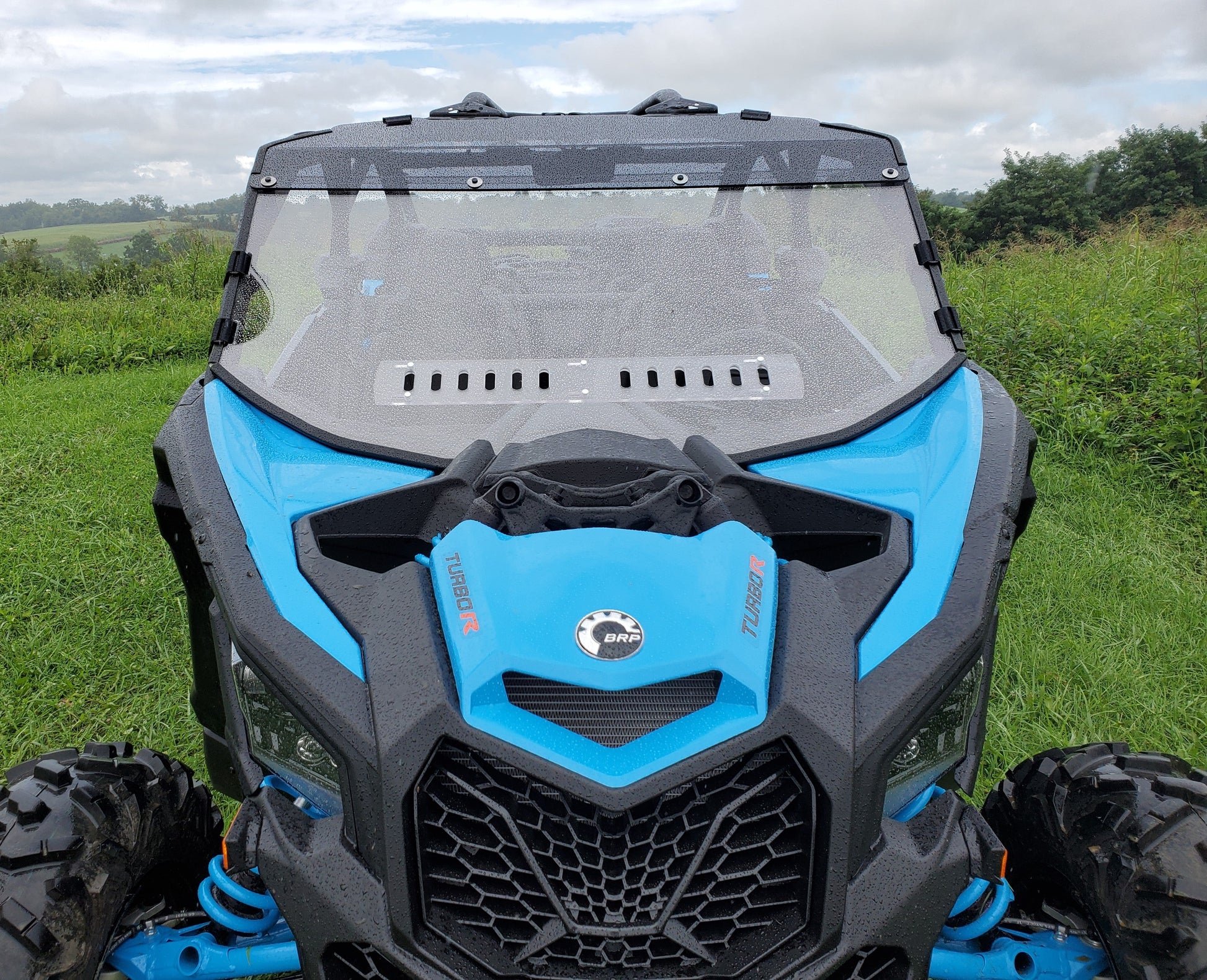 3 Star UTV Can-Am Maverick X3 Max - 2 Pc Windshield with Clear... - 3 Star UTV