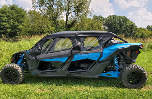 Can-Am Maverick X3 Max - Full Cab Enclosure f (CAMMX4-FCH-BLK) - 3 Star UTV