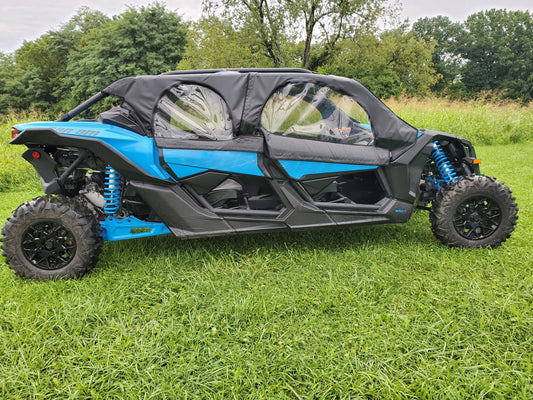 Can-Am Maverick X3 Max - Soft Upper Doors (CAMMX4-DOH-BLK) - 3 Star UTV