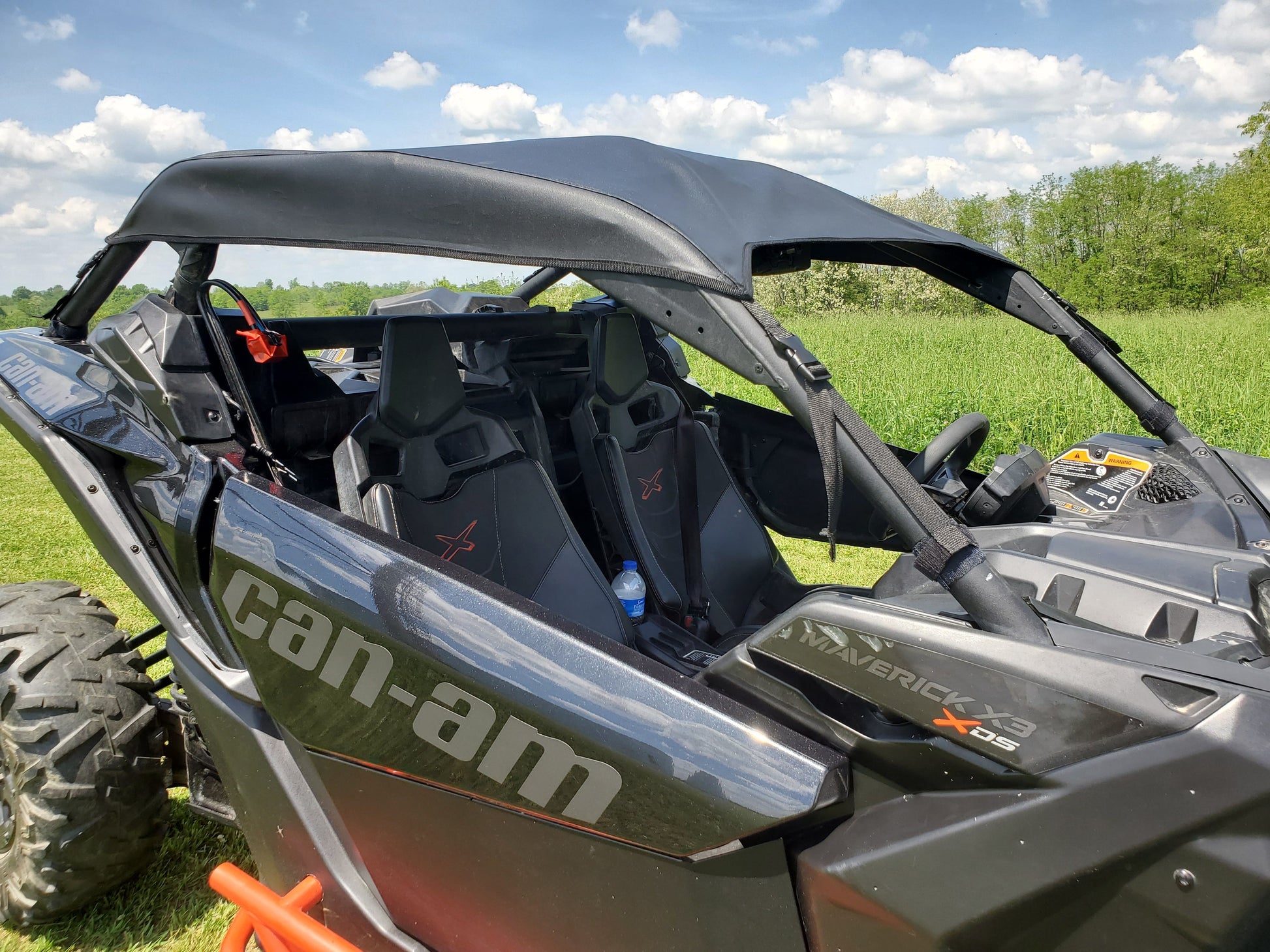 Can-Am Maverick X3 - Soft Top Enclosure (CAMMX3-TCA-BLK) - 3 Star UTV