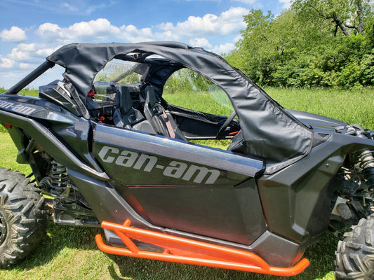 3 Star UTV Can-Am Maverick X3 - Soft Upper Doors (CAMMX3-DOH-BLK) - 3 Star UTV