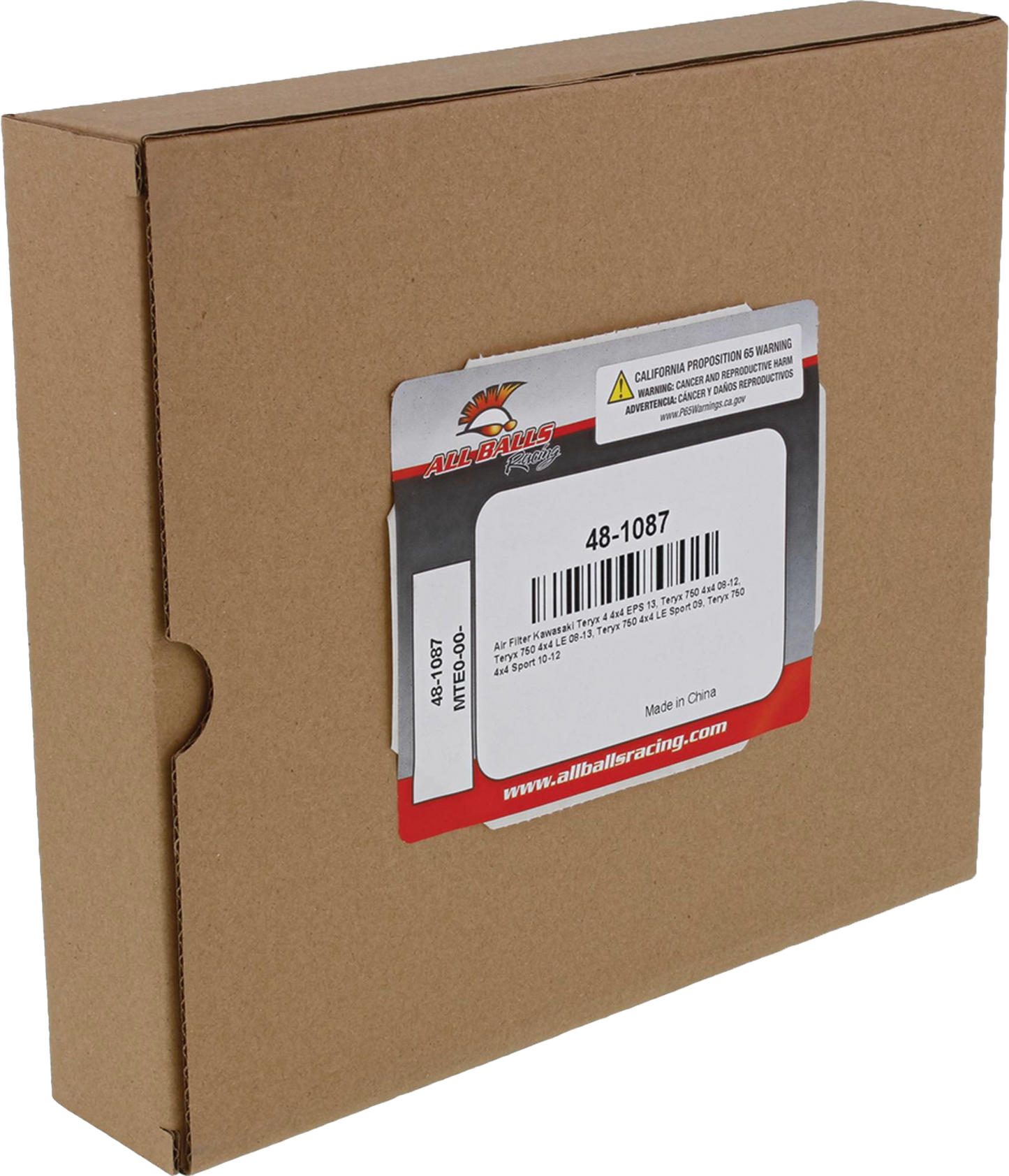 All Balls Air Filter Kit — MPN 48-1087