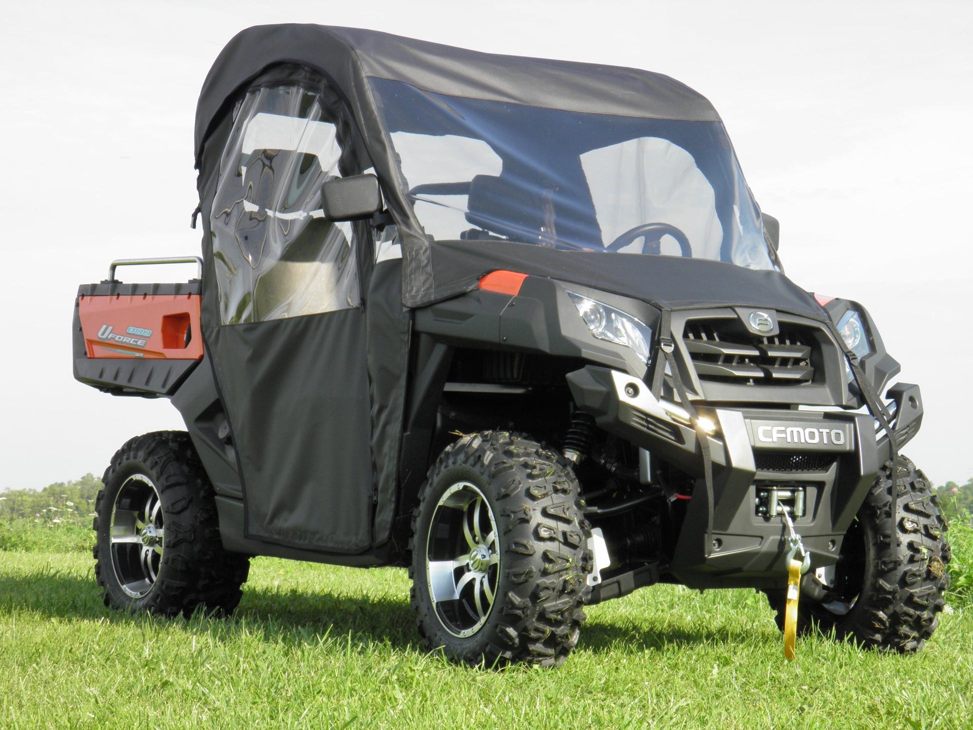 3 Star UTV CFMoto UForce 500/800 - Full Cab Enclosure with Vin... - 3 Star UTV
