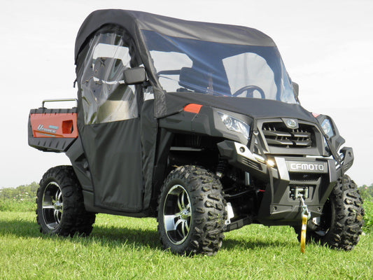 3 Star UTV CFMoto UForce 500/800 - Full Cab Enclosure with Vin... - 3 Star UTV