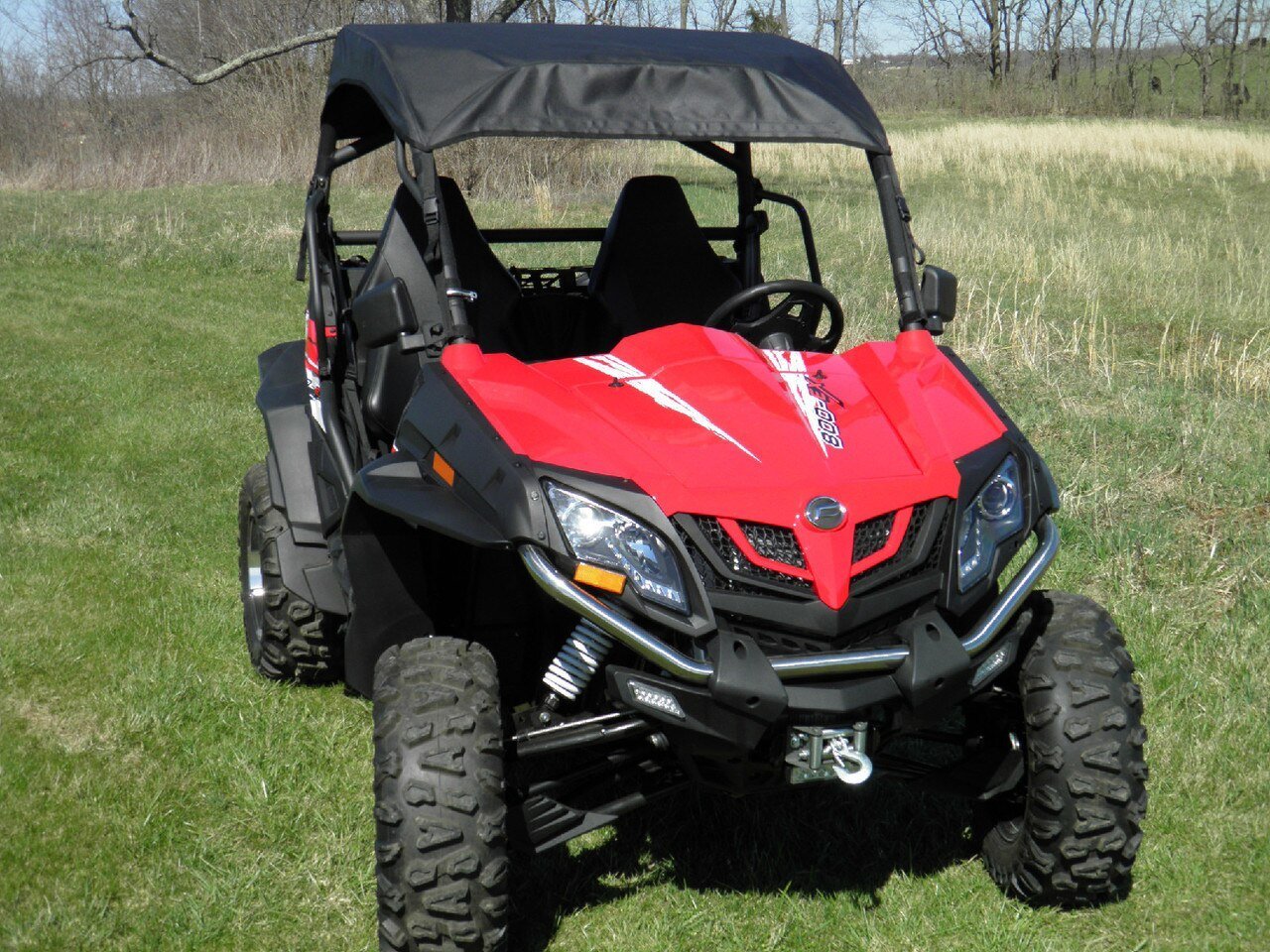 CFMoto ZForce 500/800/1000 - Soft Top for Har (CFMMZ8-TCF-BLK) - 3 Star UTV