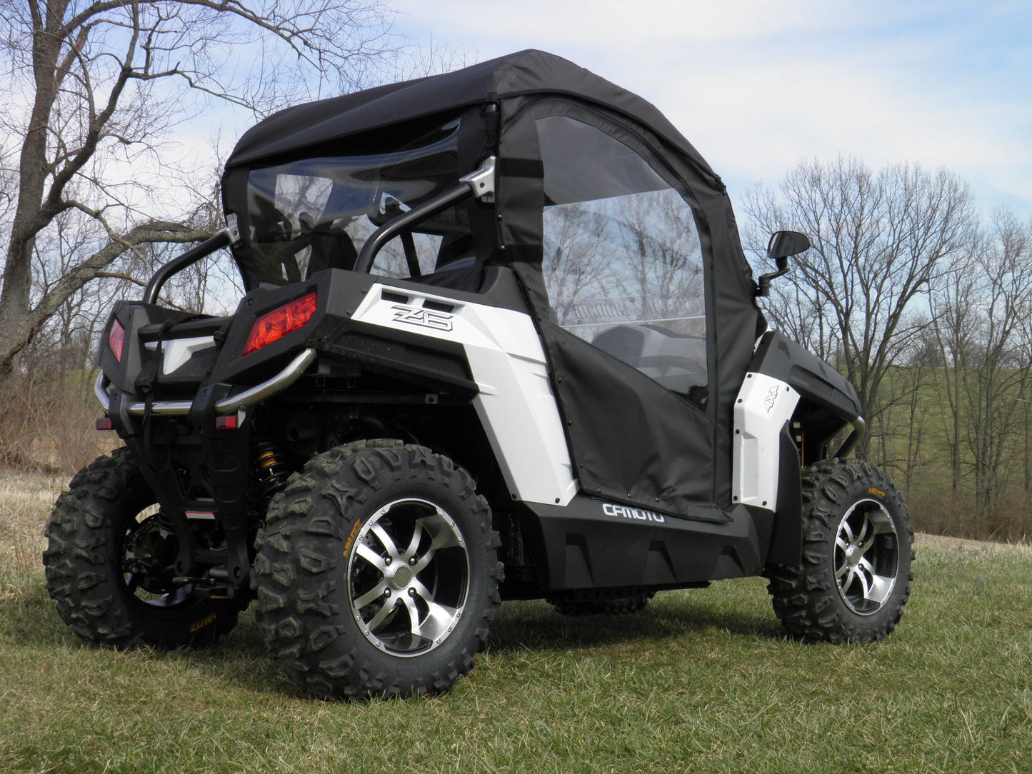 CFMoto ZForce 600 - Full Cab Enclosure for Hard Windshield