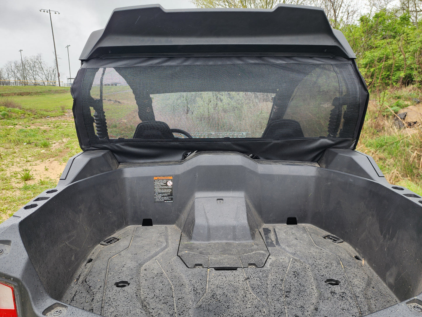 CFMoto ZForce Sport 4 - Rear Panel with Mesh Windows
