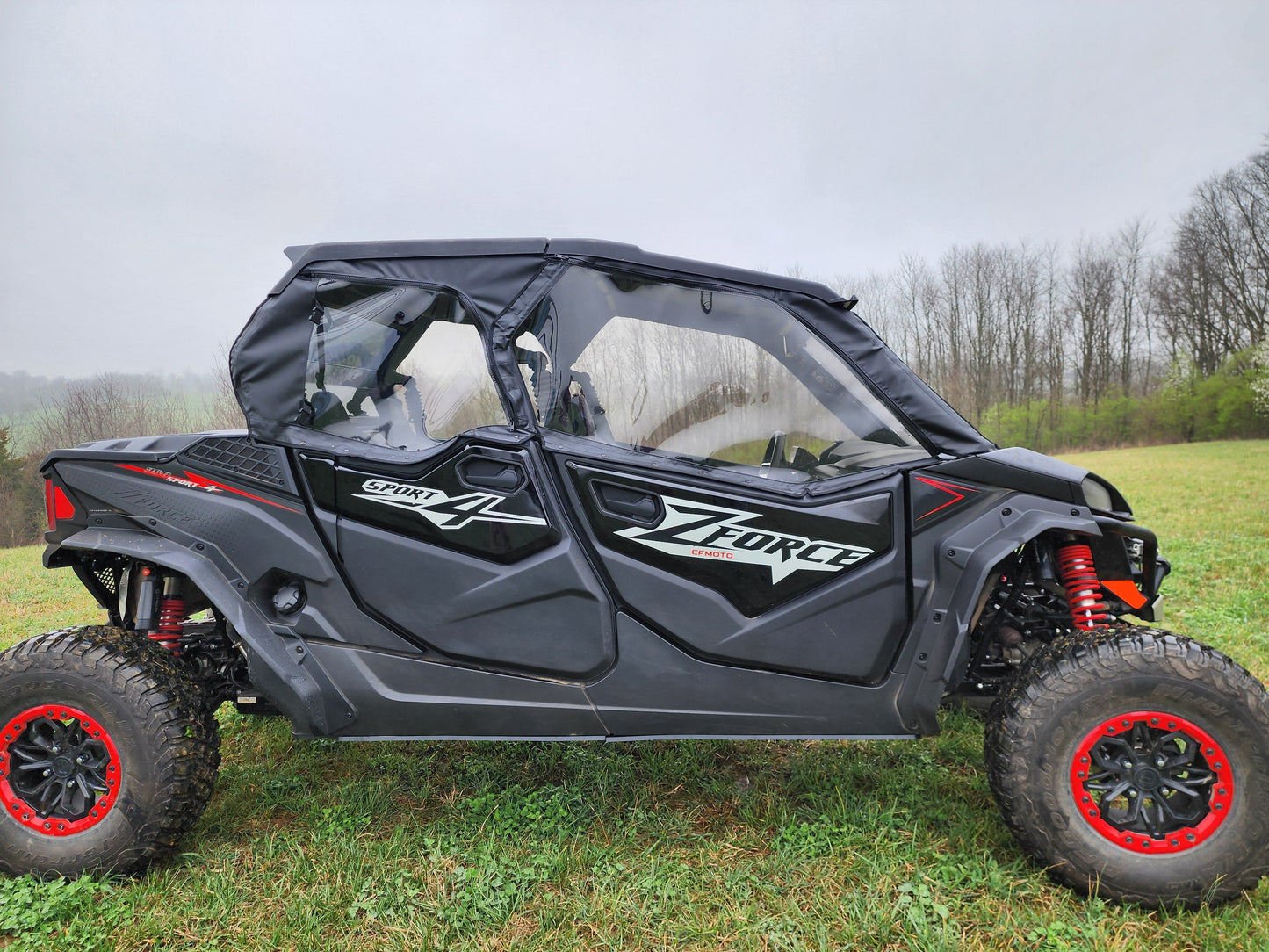 3 Star UTV CFMoto ZForce Sport 4 - Soft Upper Doors - 3 Star UTV