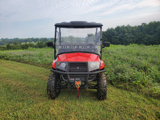 3 Star UTV Coleman UT400/HiSun HS 400 - 2 Pc Windshield w/Clam... - 3 Star UTV