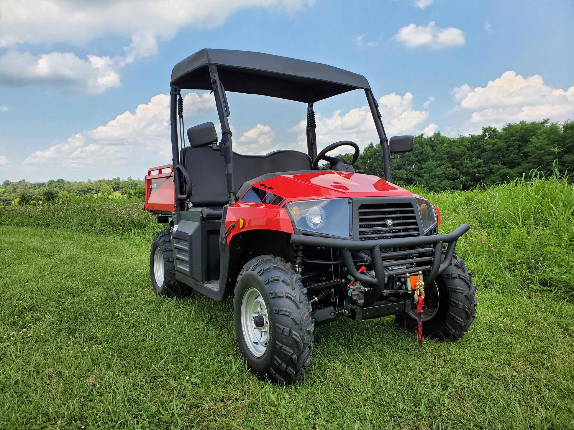 3 Star UTV Coleman UT400/HiSun HS 400 - Soft Top (COLUT4-TCA-BLK) - 3 Star UTV