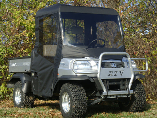 Kubota RTV XG850 (Sidekick) - Full Cab Enclos (KUBX85-FCD-BLK) - 3 Star UTV