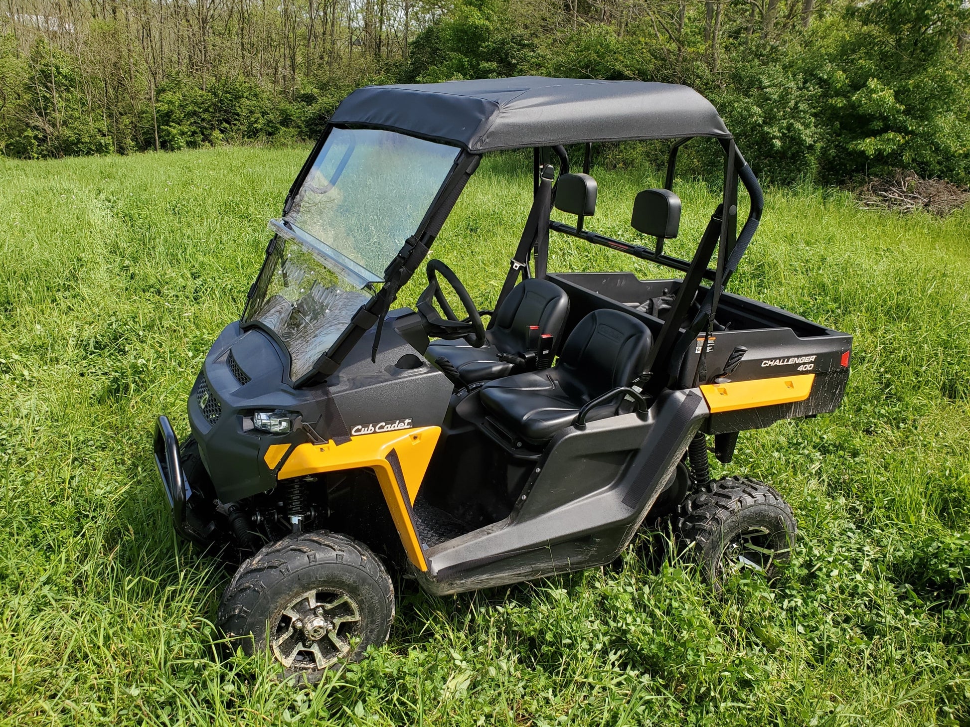 3 Star UTV Cub Cadet Challenger 400 - Soft Top (CUBC40-TCA-BLK) - 3 Star UTV