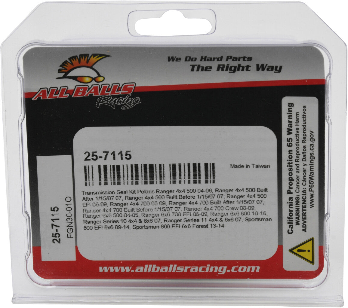 All Balls Transmission Seal Kit — MPN 25-7115
