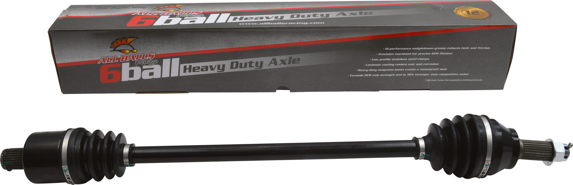 All Balls 6 Ball Heavy Duty Axle — MPN AB6-PO-8-101