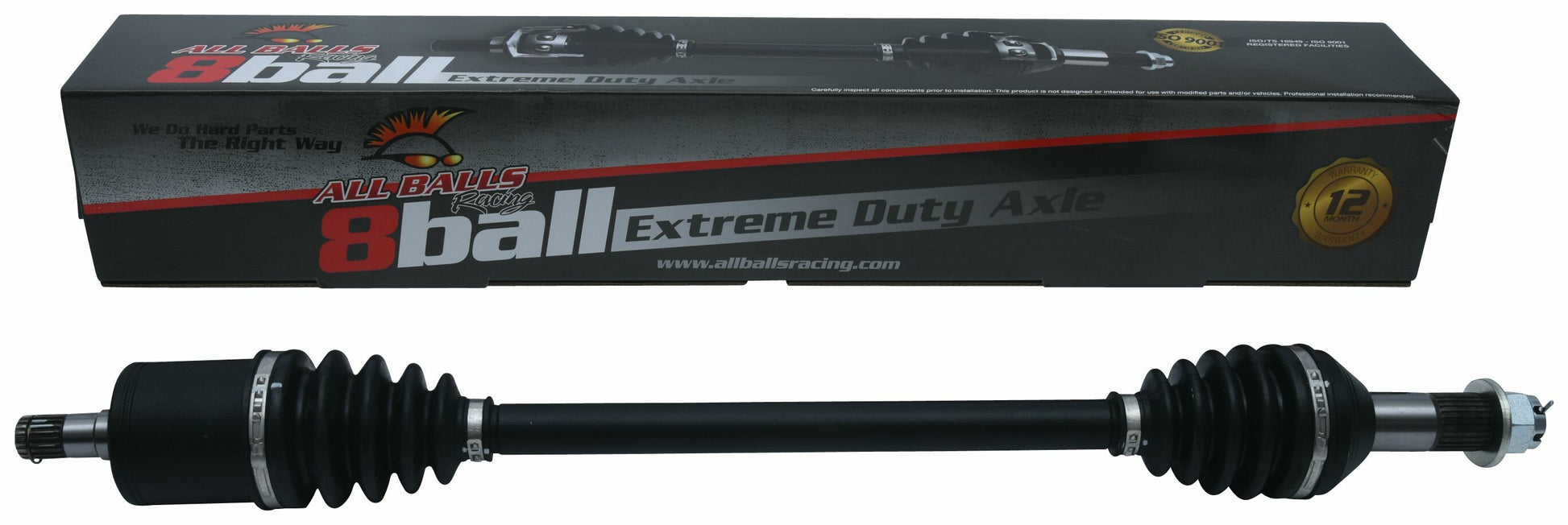 All Balls 8 Ball Extreme Duty Axle — MPN AB8-CA-8-133