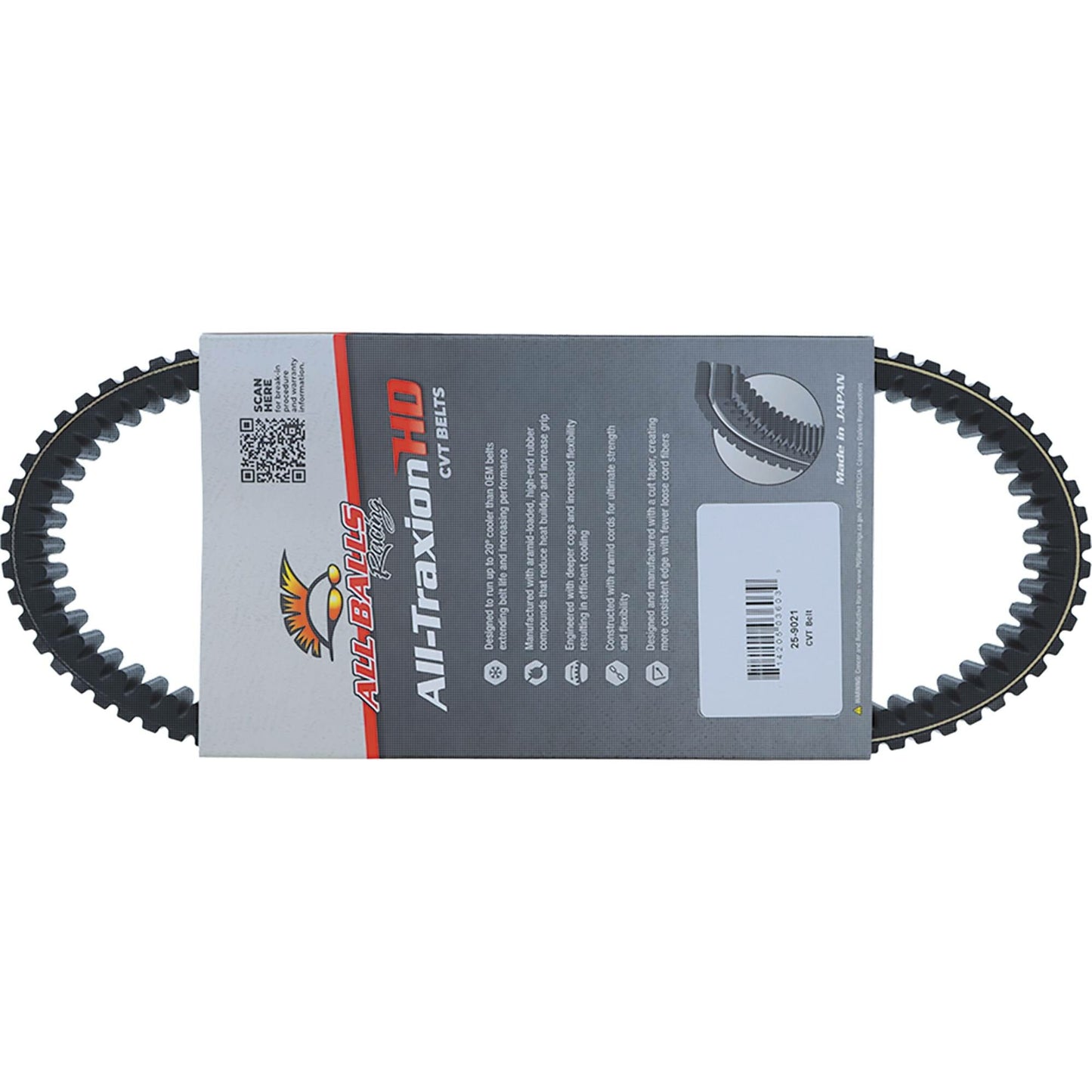 All Balls Cv Belts — MPN 25-9021