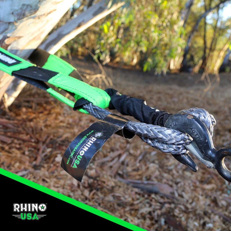 Rhino Ffe Rhino USA Synthetic Soft Shackles Green (SFTSHACK-12-GRN-2) – JKLOFFROAD