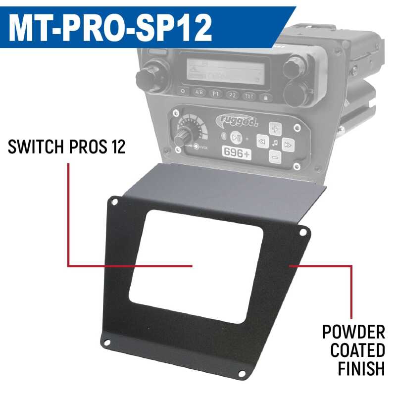Polaris RZR PRO XP/Turbo R/PRO R Dash Mount Ra (MT-PRO-SP... – JKLOFFROAD
