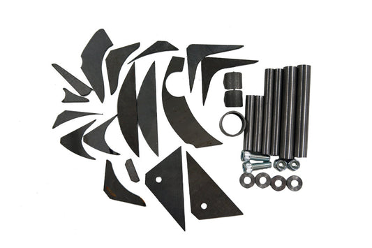 Lone Star Racing ATV & UTV Yamaha Raptor 660 Chassis Gusset Kit - Lone Star Racing ATV & UTV