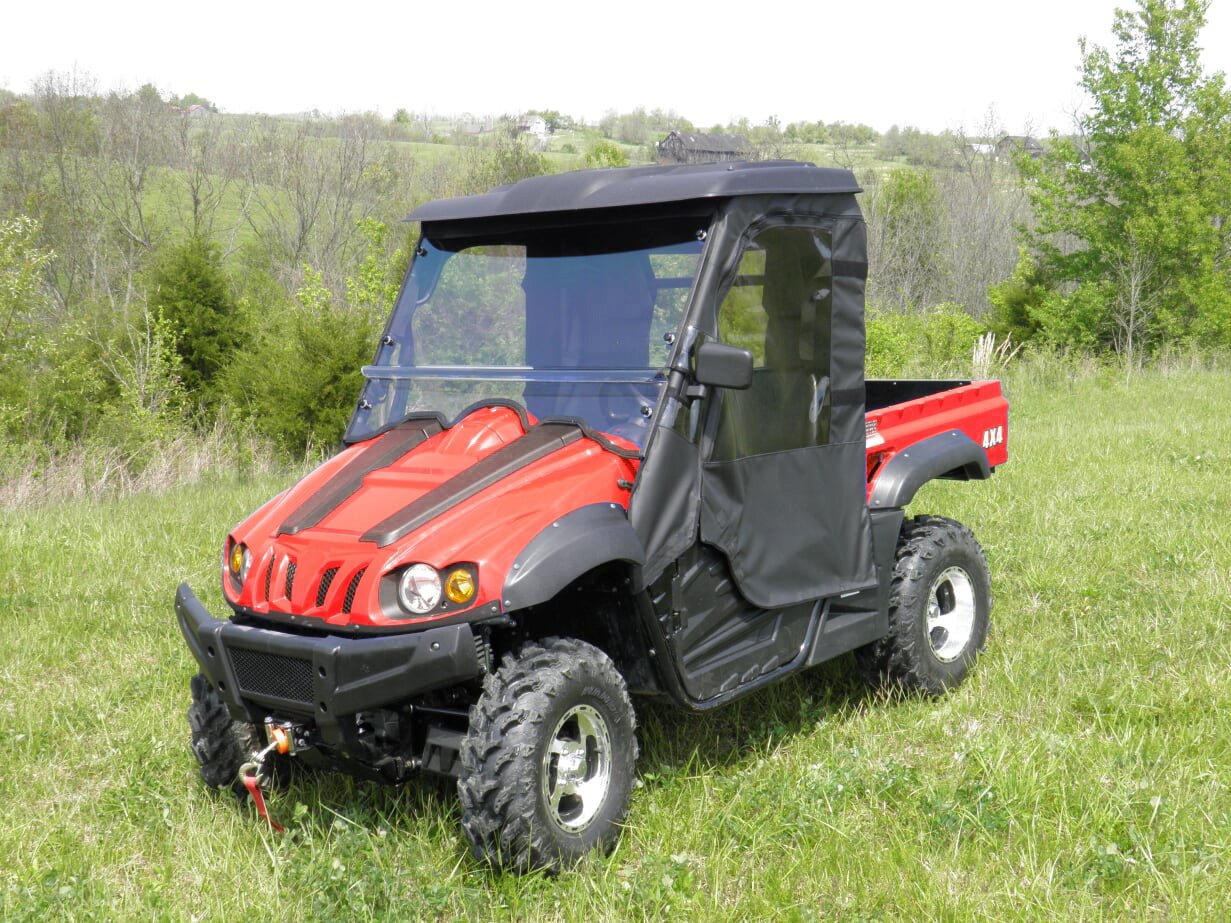 HiSun 500/700 - 2 Pc Scratch-Resistant Windsh (HISN70-GX2-MR1) - 3 Star UTV