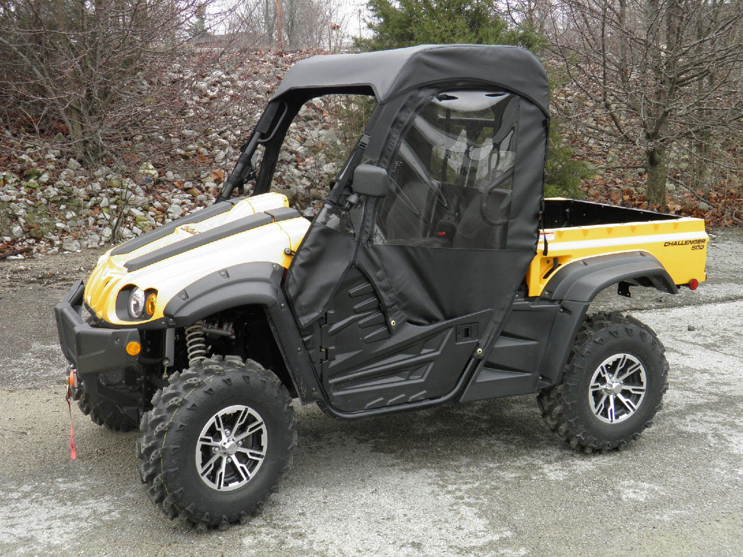 HiSun 500/700 - Full Cab Enclosure for Hard W (HISN70-FCH-BLK) - 3 Star UTV