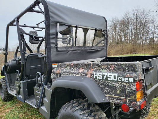 HiSun HS 750 Crew/Axis 750 Crew - Soft Back P (HISC75-BCK-BLK) - 3 Star UTV