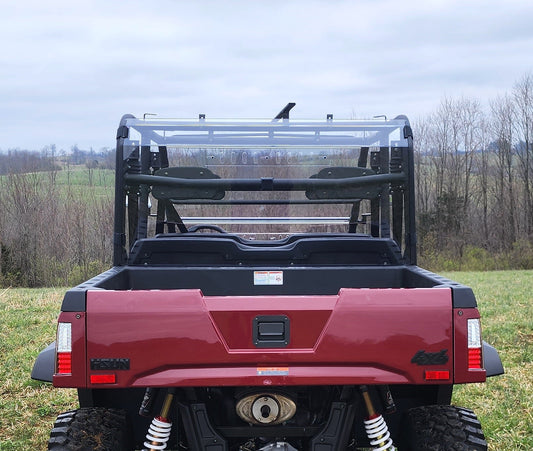 HiSun Sector 1000 Crew - 1 Pc Lexan Back Pane (HNSC1K-SBK-CLR) - 3 Star UTV
