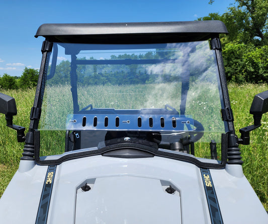 HiSun Sector 250 - 1 Pc Windshield with Vent (HISS25-SX1-CLR) - 3 Star UTV