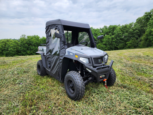HiSun Sector 250 - Full Cab Enclosure for Har (HISS25-FCF-BLK) - 3 Star UTV