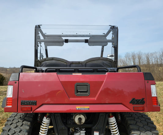 3 Star UTV HiSun Sector 450 - 1 Pc Lexan Back Panel w/Vent, Cl... - 3 Star UTV