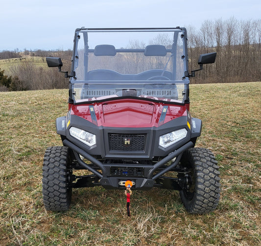 3 Star UTV HiSun Sector 450 - 2 Pc Windshield with Clamp, Vent... - 3 Star UTV