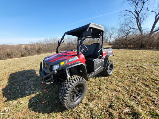 3 Star UTV HiSun Sector 450 - Soft Top Enclosure (HISS45-TCA-BLK) - 3 Star UTV