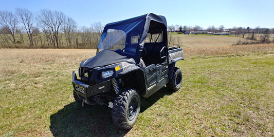 HiSun Sector 550/750 - Vinyl Windshield/Top C (HIS555-WTO-BLK) - 3 Star UTV