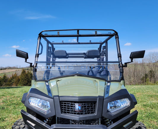 3 Star UTV HiSun Sector 750 Crew - 2 Pc Windshield with Vent... - 3 Star UTV