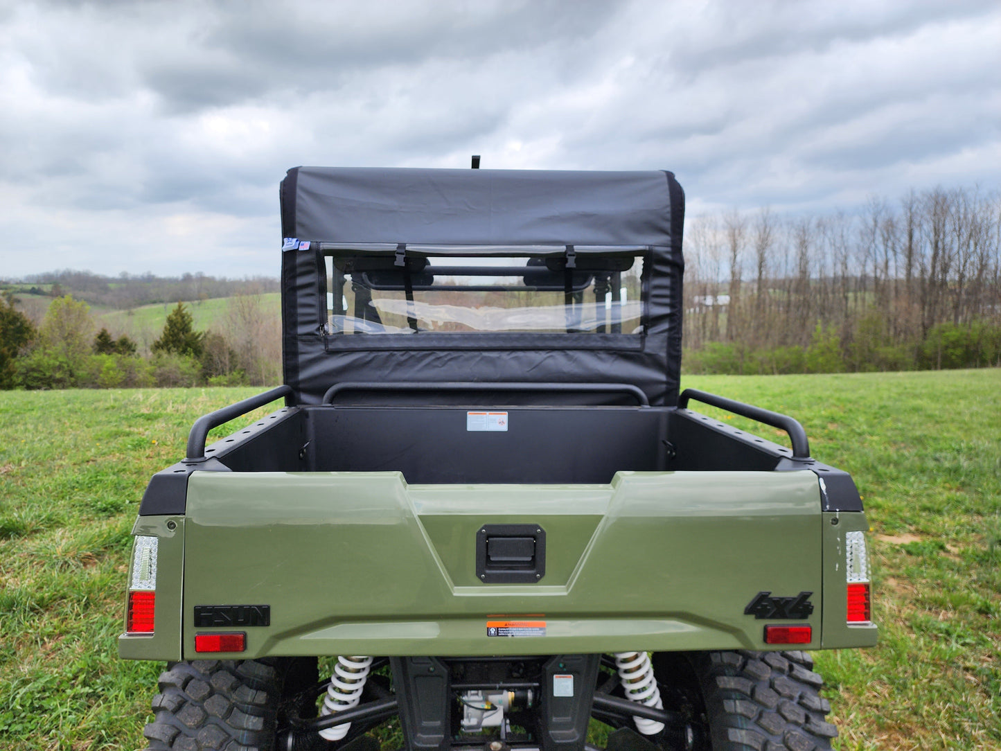 HiSun Sector 750 Crew - Soft Back Panel (HNSC75-BCK-BLK) - 3 Star UTV
