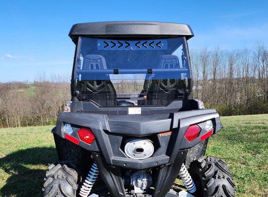 HiSun Strike 1000 Crew - 1 Pc Lexan Back Panel (HISK14-LBK-CLR) - 3 Star UTV