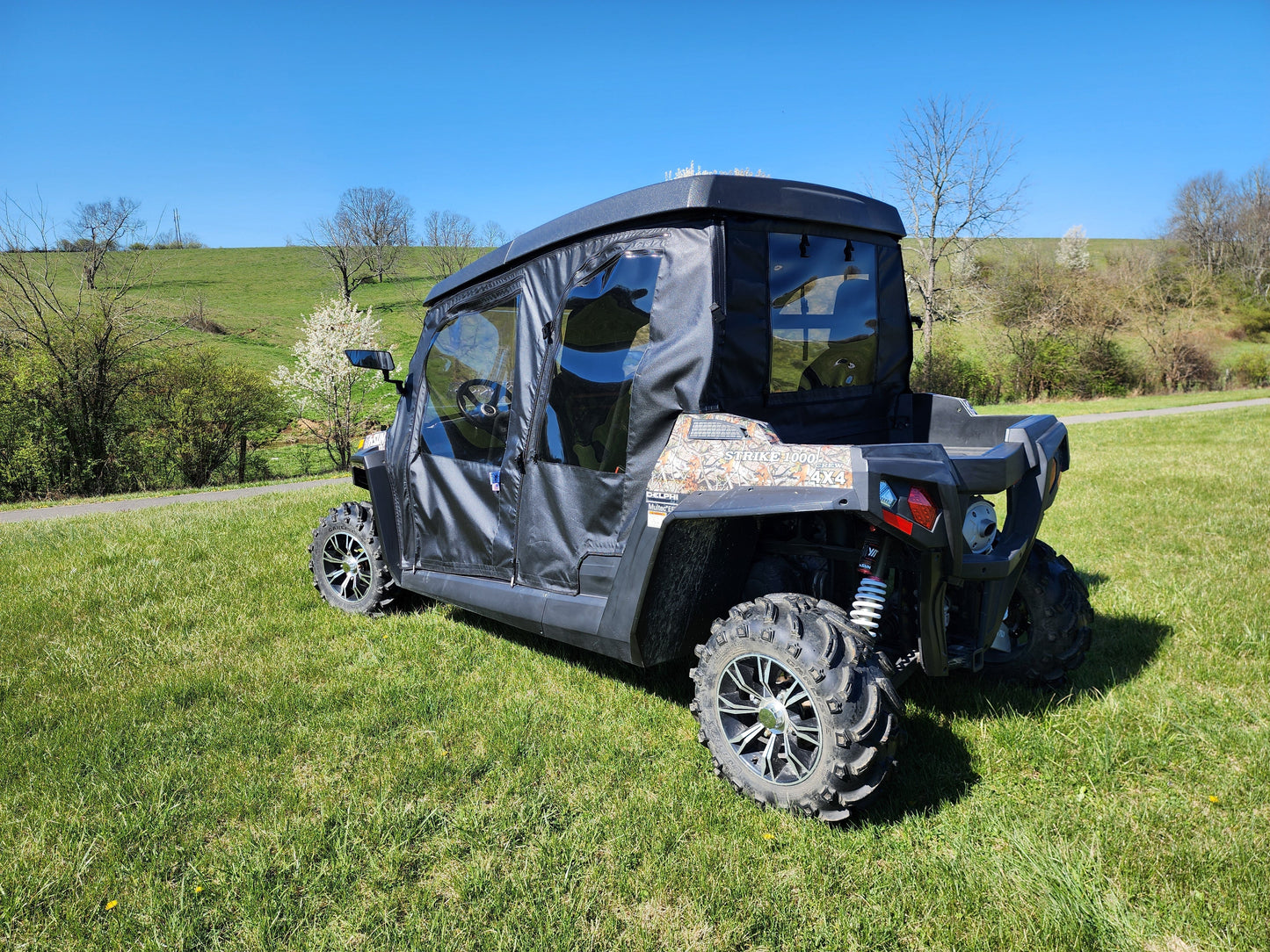 3 Star UTV HiSun Strike 1000 Crew - Soft Full Doors/Rear Panel... - 3 Star UTV