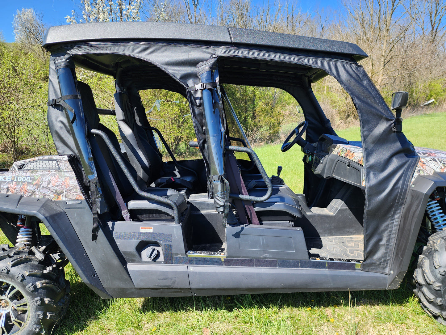 HiSun Strike 1000 Crew - Soft Full Doors/Rear Panel Combo