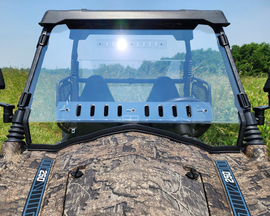 HiSun Strike 250 - 1 Pc Windshield with Vent (HISK25-SX1-CLR) - 3 Star UTV