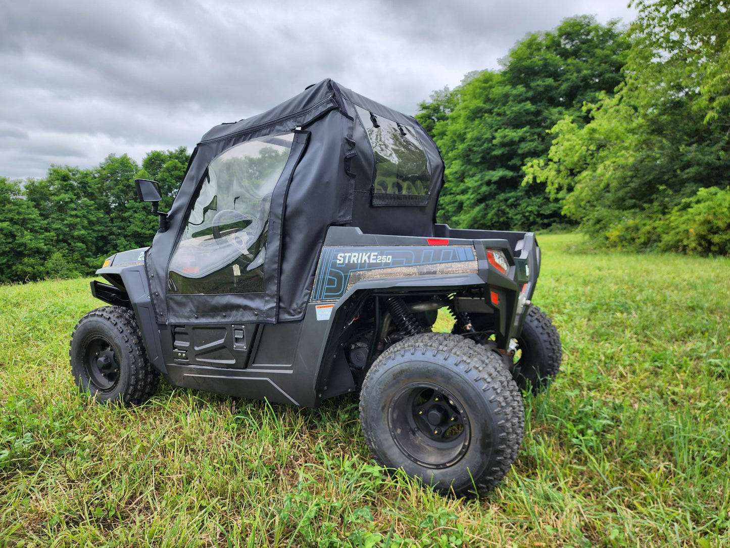 HiSun Strike 250 - Door/Rear Window Combo (HISK25-DRH-BLK) - 3 Star UTV