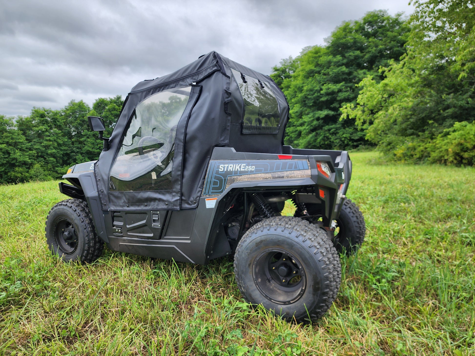 HiSun Strike 250 - Door/Rear Window Combo (HISK25-DRH-BLK) - 3 Star UTV