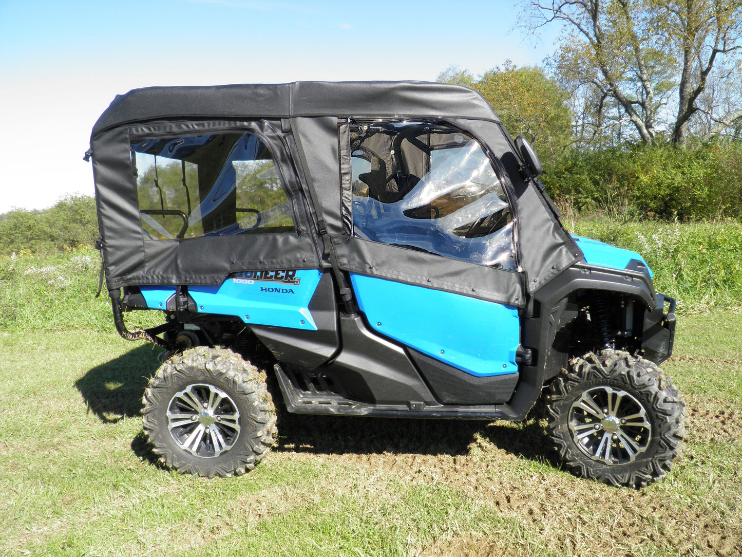 Honda Pioneer 1000-5 - Full Cab Enclosure for (HONP15-FCH-BLK) - 3 Star UTV